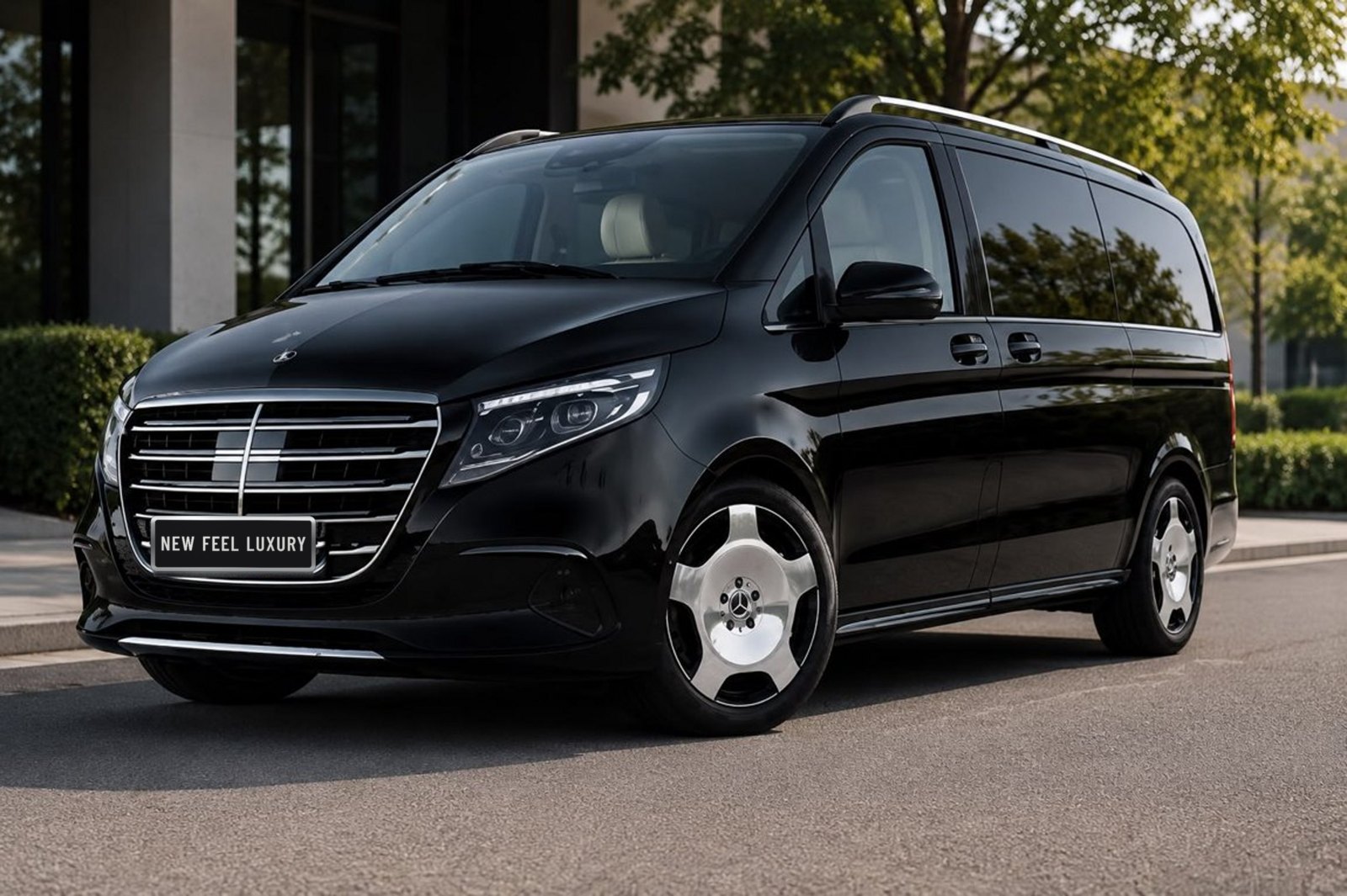 Mercedes-Benz V-Class with chauffeur – VIP van · 7 passengers – Events