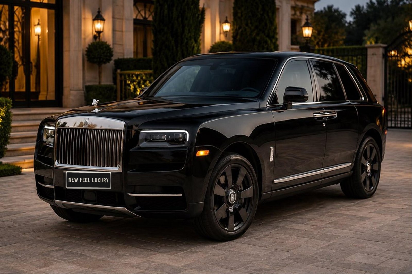 Rolls-Royce Cullinan with chauffeur – Ultra-luxury SUV · 4 passengers – Events